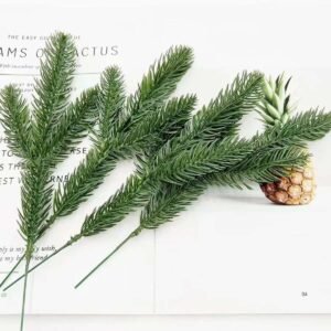 Wholesale 3-Fork 3D Artificial Pine Needle Stems | DIY Christmas Decor