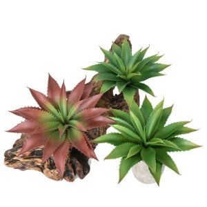 Wholesale Potted Artificial Aloe Vera Plant | 21-Leaf Faux Succulent